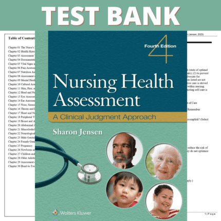 Nursing Health Assessment A Clinical Judgment Approach, 4th Edition