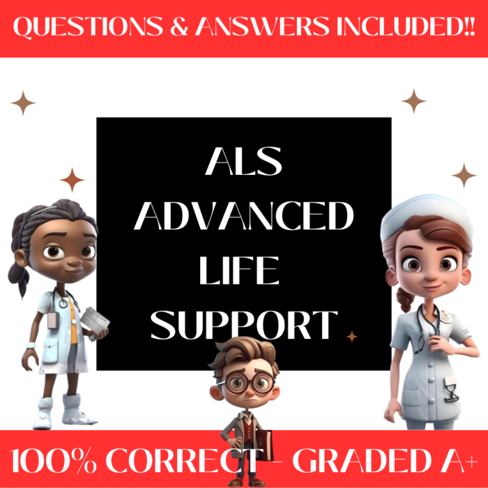 ALS Advanced Life Support Exam | Certified Study Guide