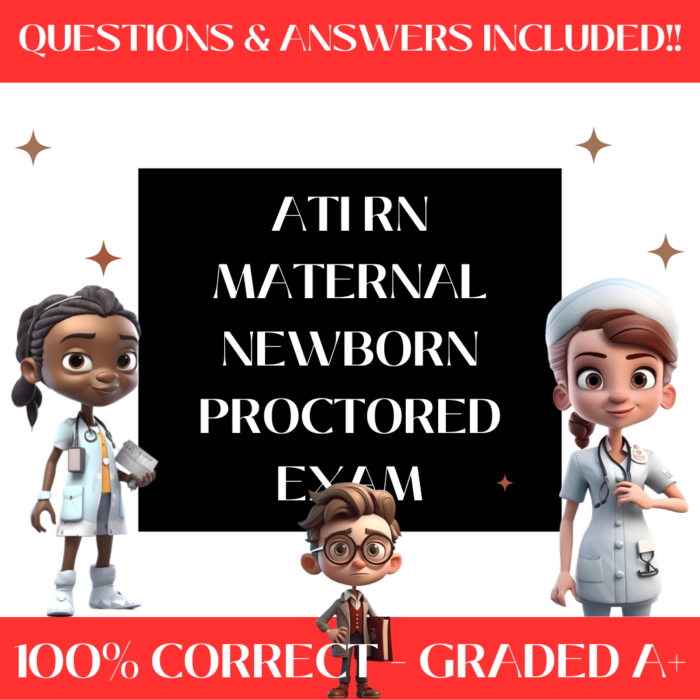 ATI RN Maternal Newborn Proctored Exam | Certified Study Guide