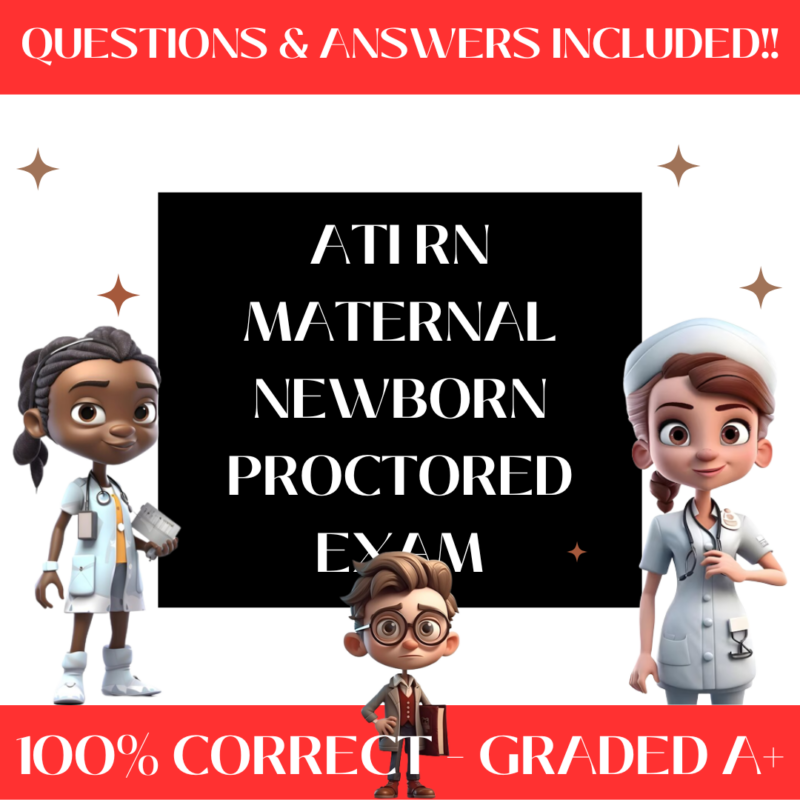 ATI RN Maternal Newborn Proctored Exam | Certified Study Guide