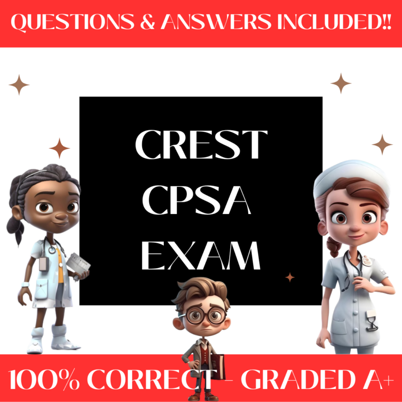 CREST CPSA Exam Comprehensive Certified Study Guide