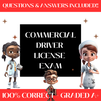 Commercial Driver License Exam Certified Study Guide