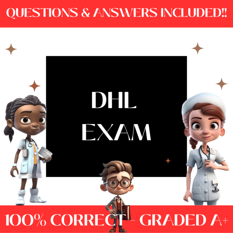 DHL Exam Certified Study Guide