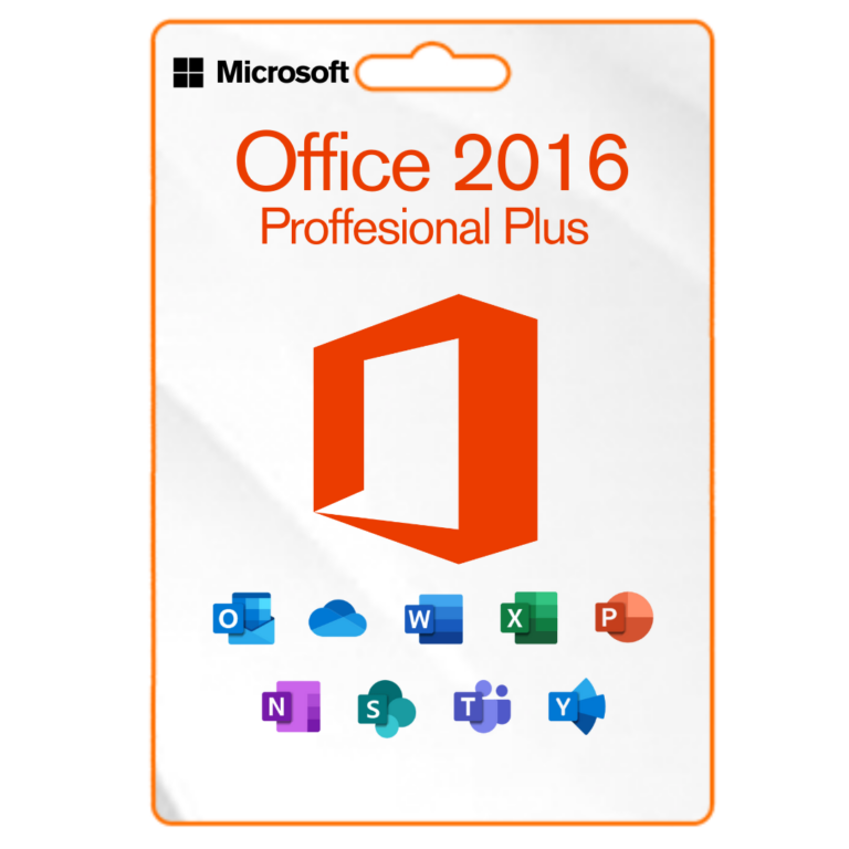 Microsoft Office Professional Plus 2016 Windows Lifetime License Product key MS