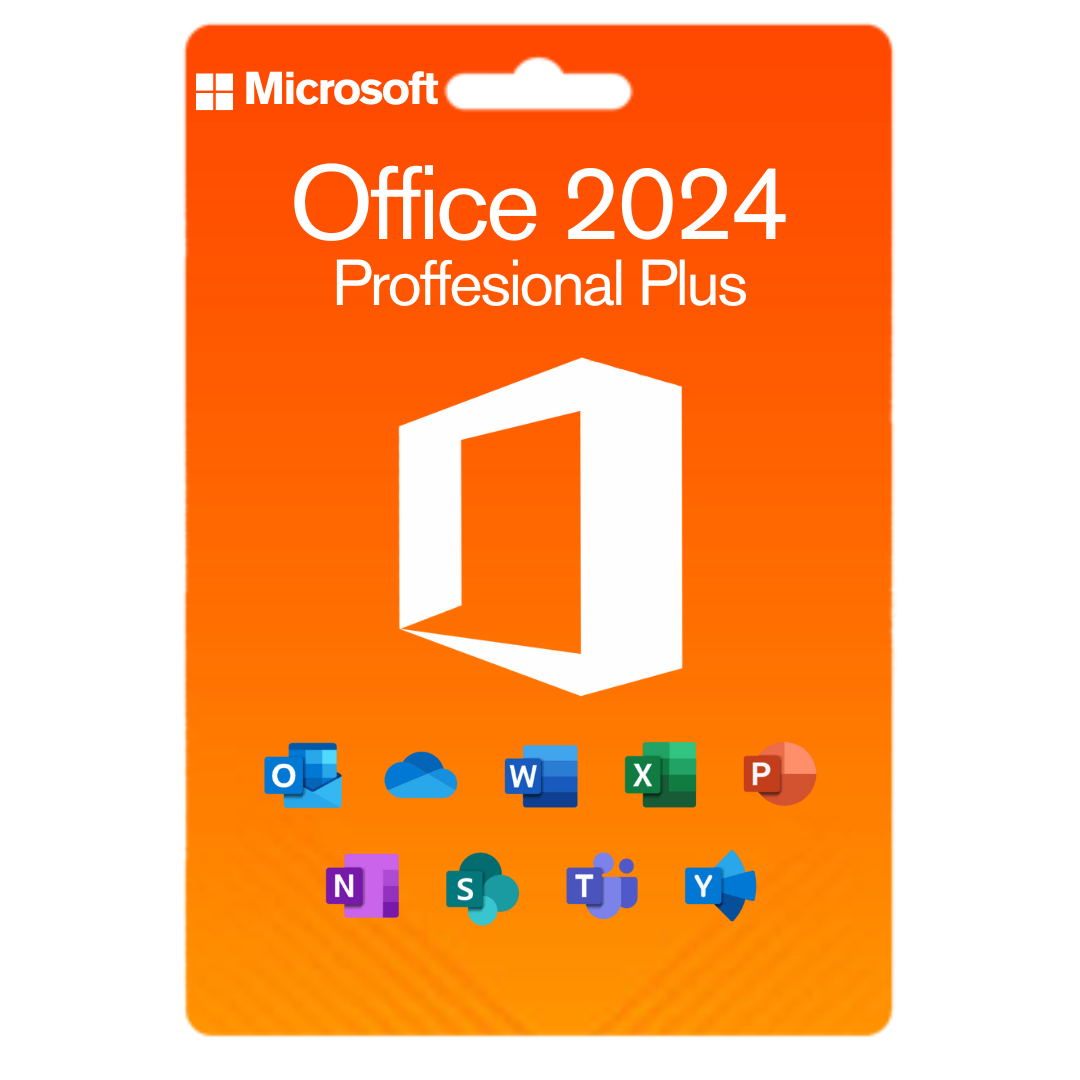 Microsoft Office Professional Plus 2024 Lifetime License Windows