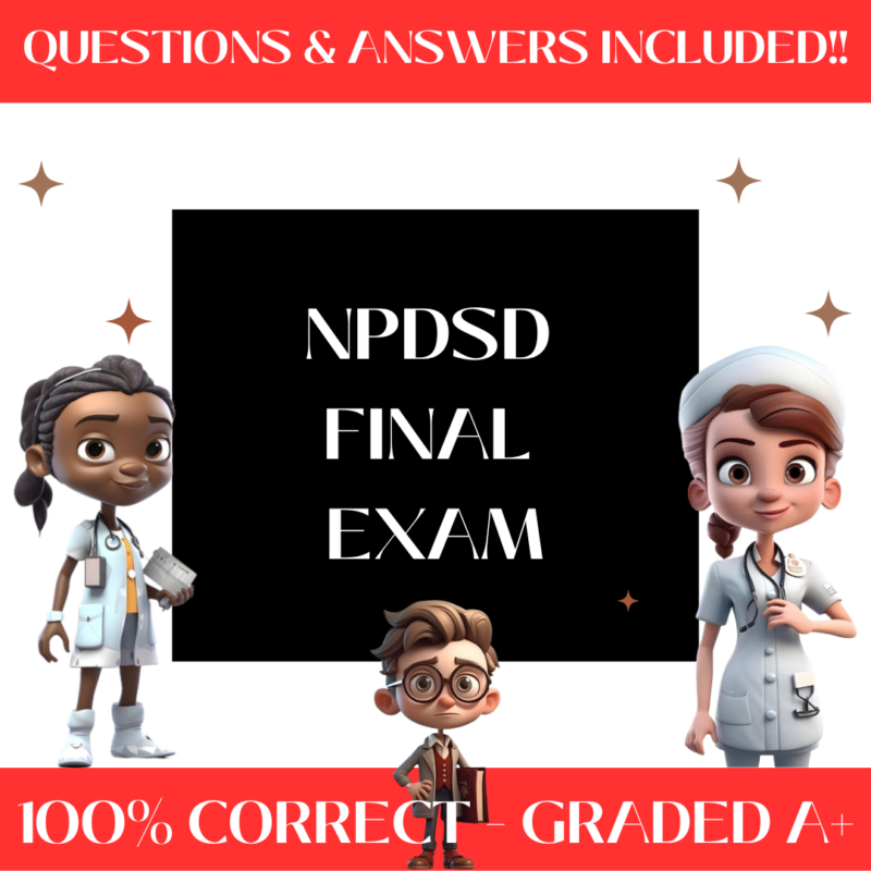 NPDSD Final Exam Test