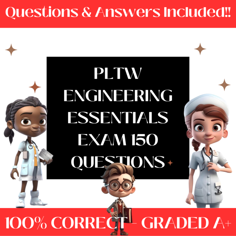 PLTW Engineering Essentials Exam