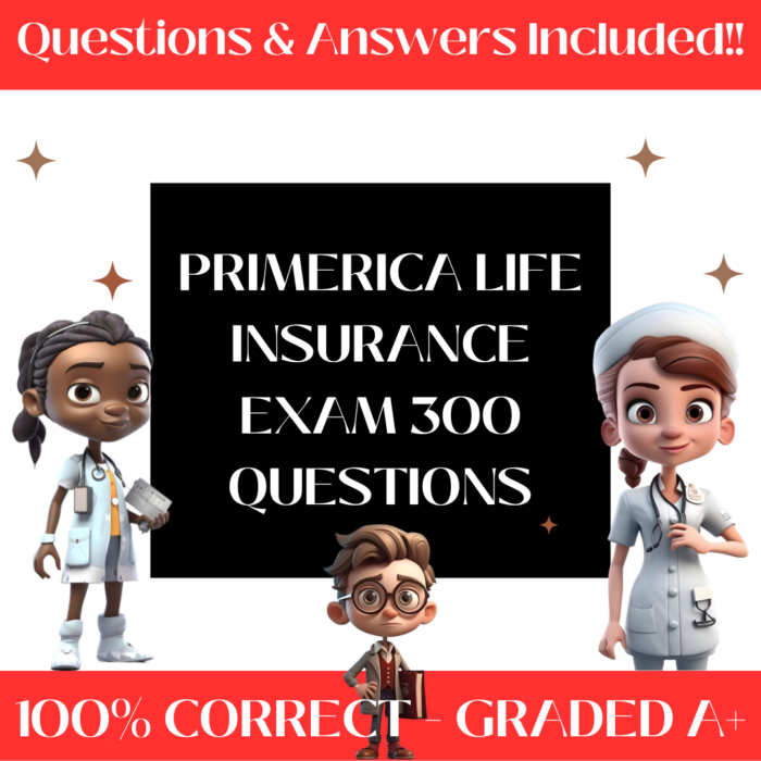 Primerica Life Insurance Exam