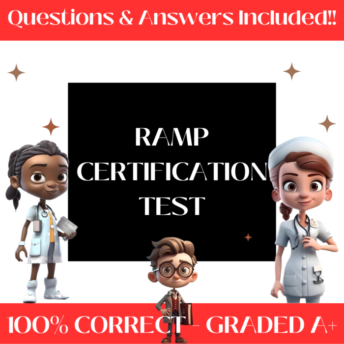 RAMP Certification Test