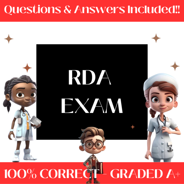 RDA Exam