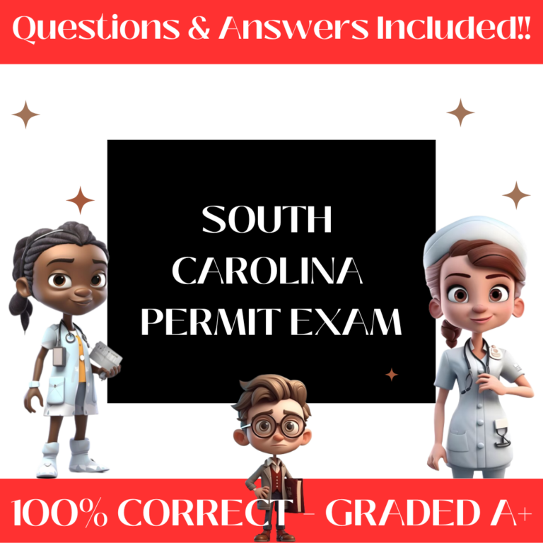 SOUTH Carolina Permit Exam