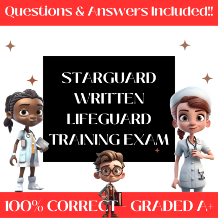 STARGUARD Written Lifeguard Training Exam