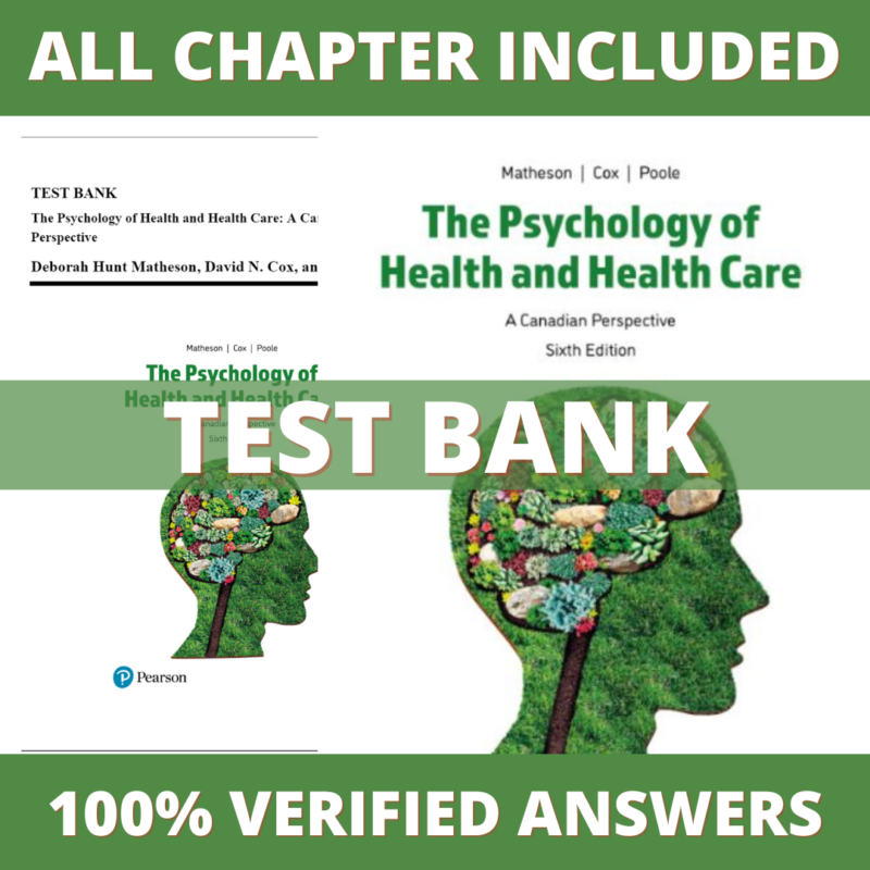 Test Bank for Psychology 6th Edition (Ciccarelli, 2017)