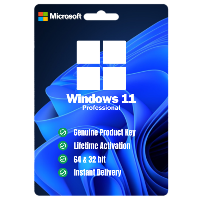 Windows 11 Pro Retail Online | Lifetime License | Product key Pro | Activation