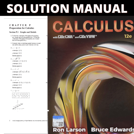 Solution Manual - Calculus 12th Edition (Larson, 2020)4