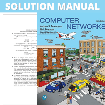 Solution Manual - Computer Networks 6th Edition (Tanenbaum, 2020)