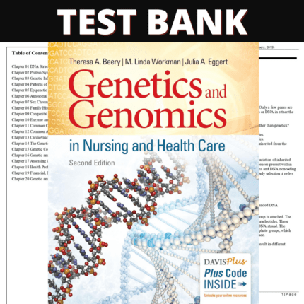 Test Bank Genetics and Genomics in Nursing and Health Care, 2nd Edition (Beery, 2019)