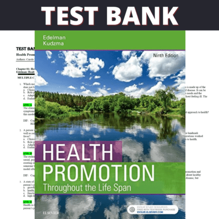 Test Bank Health Promotion Throughout the Life Span, 9th Edition (4